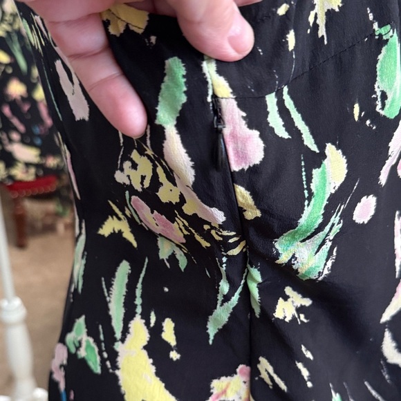 Plenty By Tracy Reese Womens Sleeveless 100% Silk Fairygrunge Blouse Size 12 - Picture 5 of 14